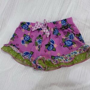 Matilda Jane Pink and Blue Floral Skirt